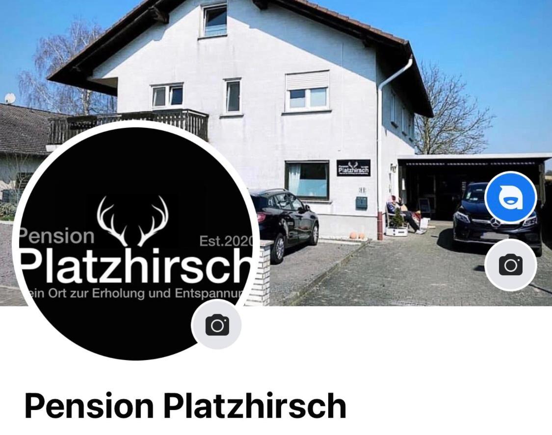 Pension Platzhirsch Mücke Екстериор снимка